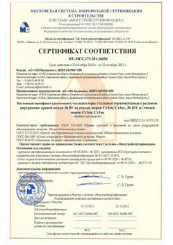 2020.10.22 Мелеуз - Швеллеры стальные горячекатные с уклоном внутренних граней.